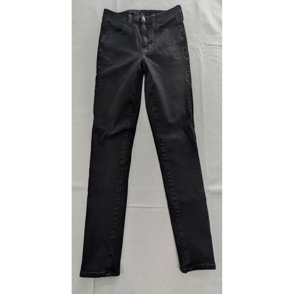 American Eagle Skinny Jeans Womens 2 Regular Black Ne(x)t Level Stretch - Picture 1 of 6